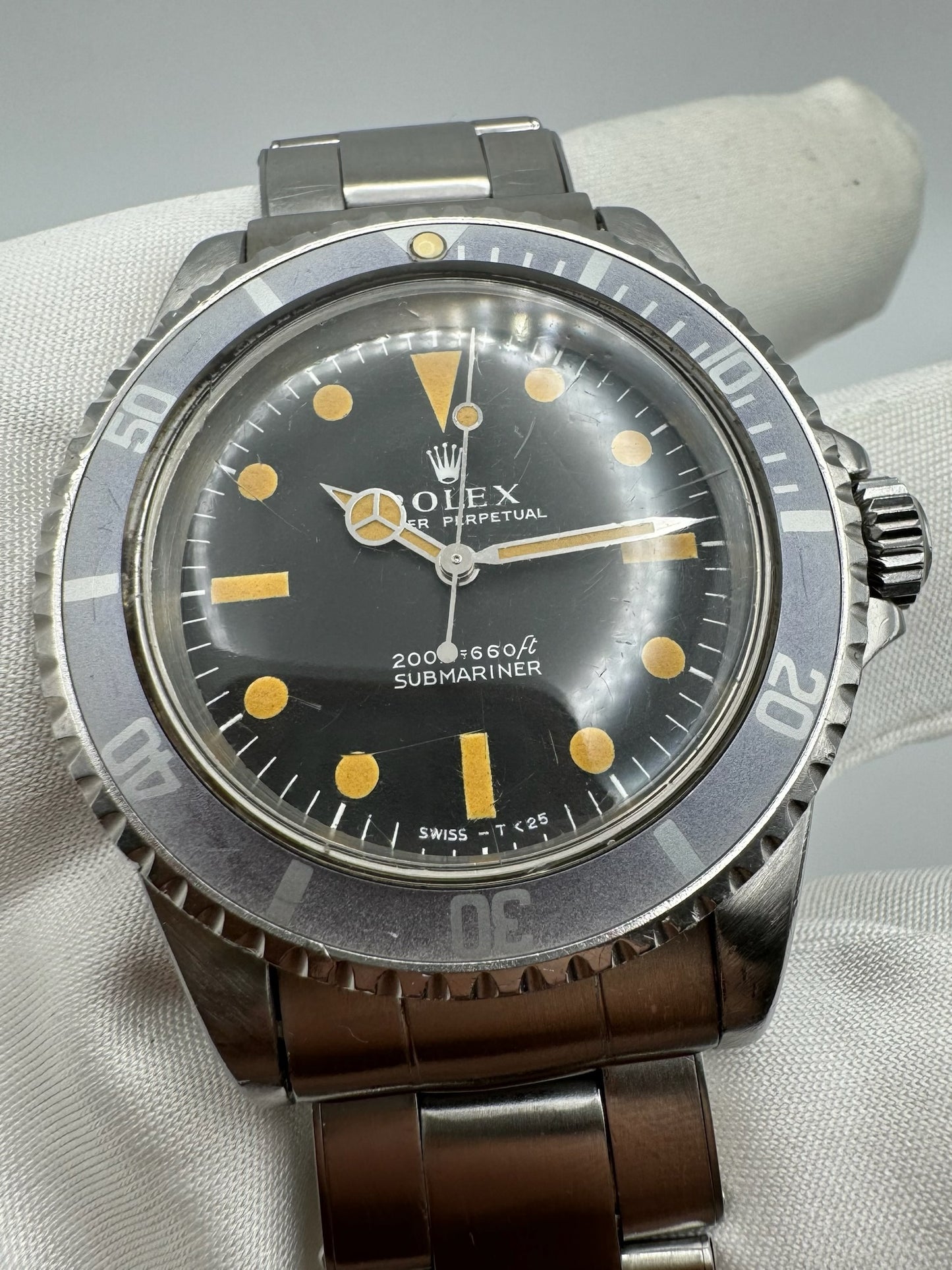 Rolex Submariner No Date Meters First Pumpkin Patina