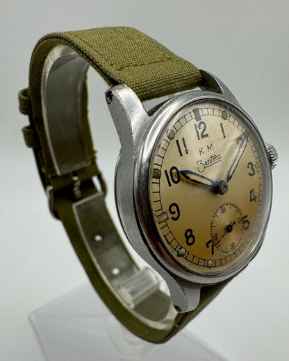 KM Zentra WWII German Navy Military Watch 1940’s (Unpolished)