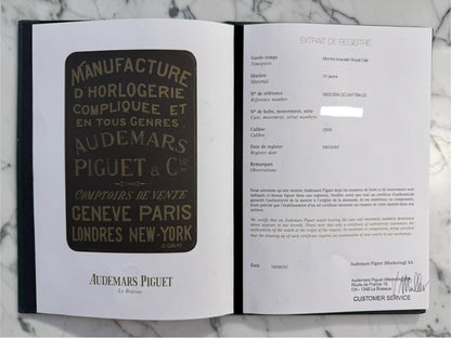 Audemars Piguet Royal Oak Full Yellow Gold 18K Champagne Dial Quartz 1984 (Papers & Service Box)