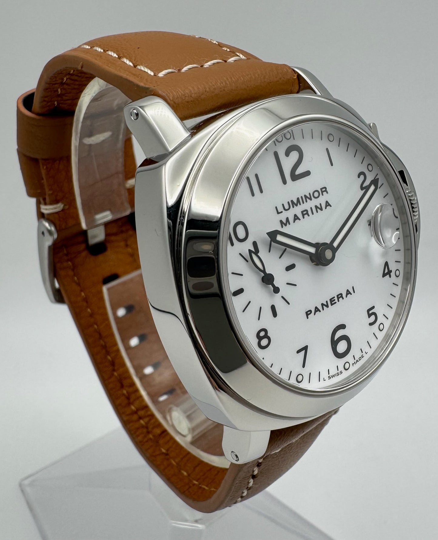 Panerai Luminor Marina 40 PAM49 Automatic White Dial (Mint)