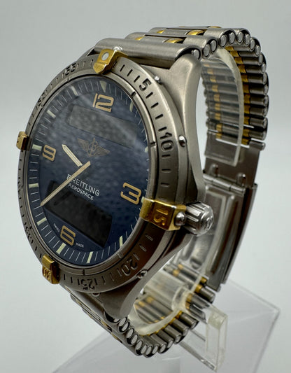 Breitling Aerospace Full Titanium Blue Dial (Unpolished)