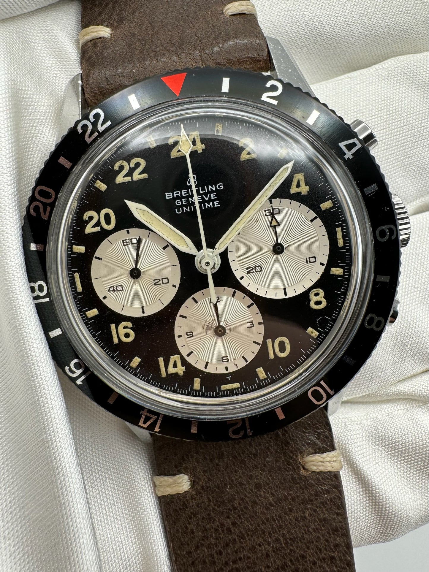 Breitling Unitime Co-Pilot Vintage Steel