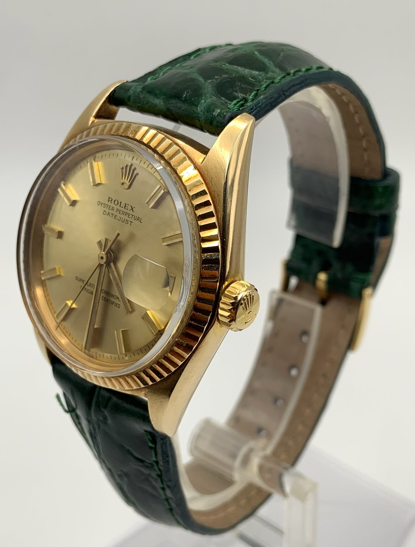 Rolex Datejust Vintage with Champagne “Wide Boy” Dial