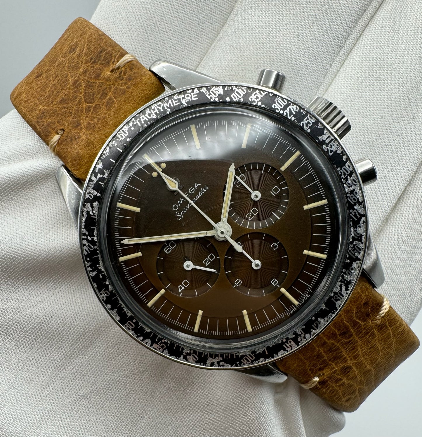 Omega Speedmaster Tropical Dial “Ed White” Cal. 321 (Box/Serviced)