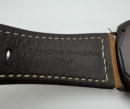 Panerai Radiomir Marina Militare 47 PAM339 Brown Composite Case 8 Days Brown Dial Ltd Edition 1500pcs