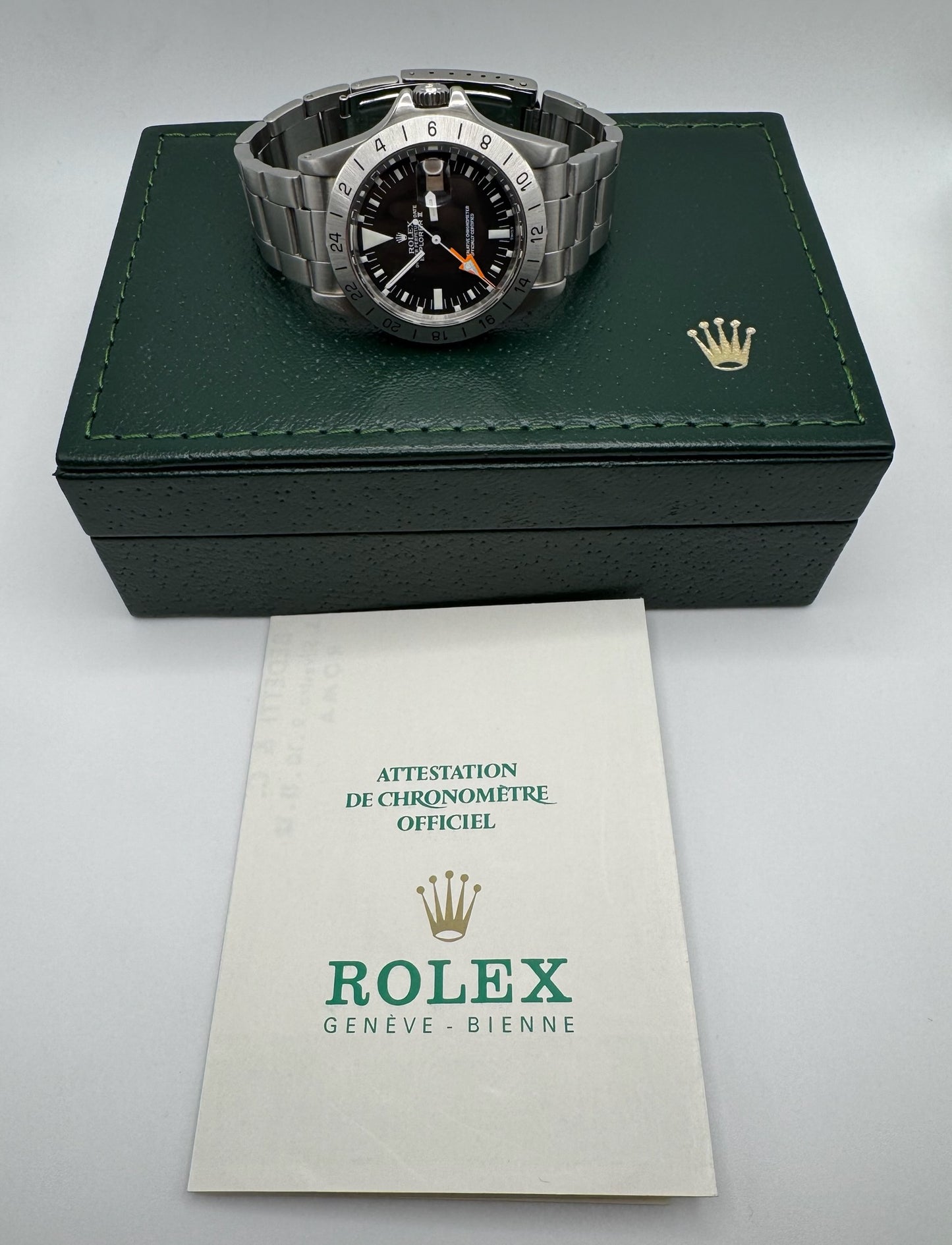 Rolex Explorer II 1655 Steve McQueen Service Dial (Full-Set)