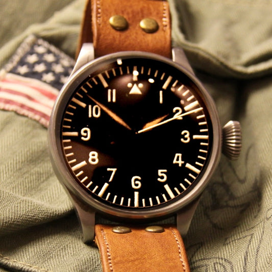 IWC Pilot B-Uhr Luftwaffe 1940's Ref. 431 Military Pilot Watch WWII 55mm (Mint)