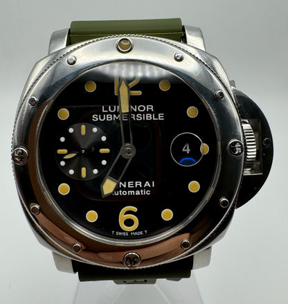 Panerai Luminor Submersible Steel with T-Dial Heavy Patina "C Series"