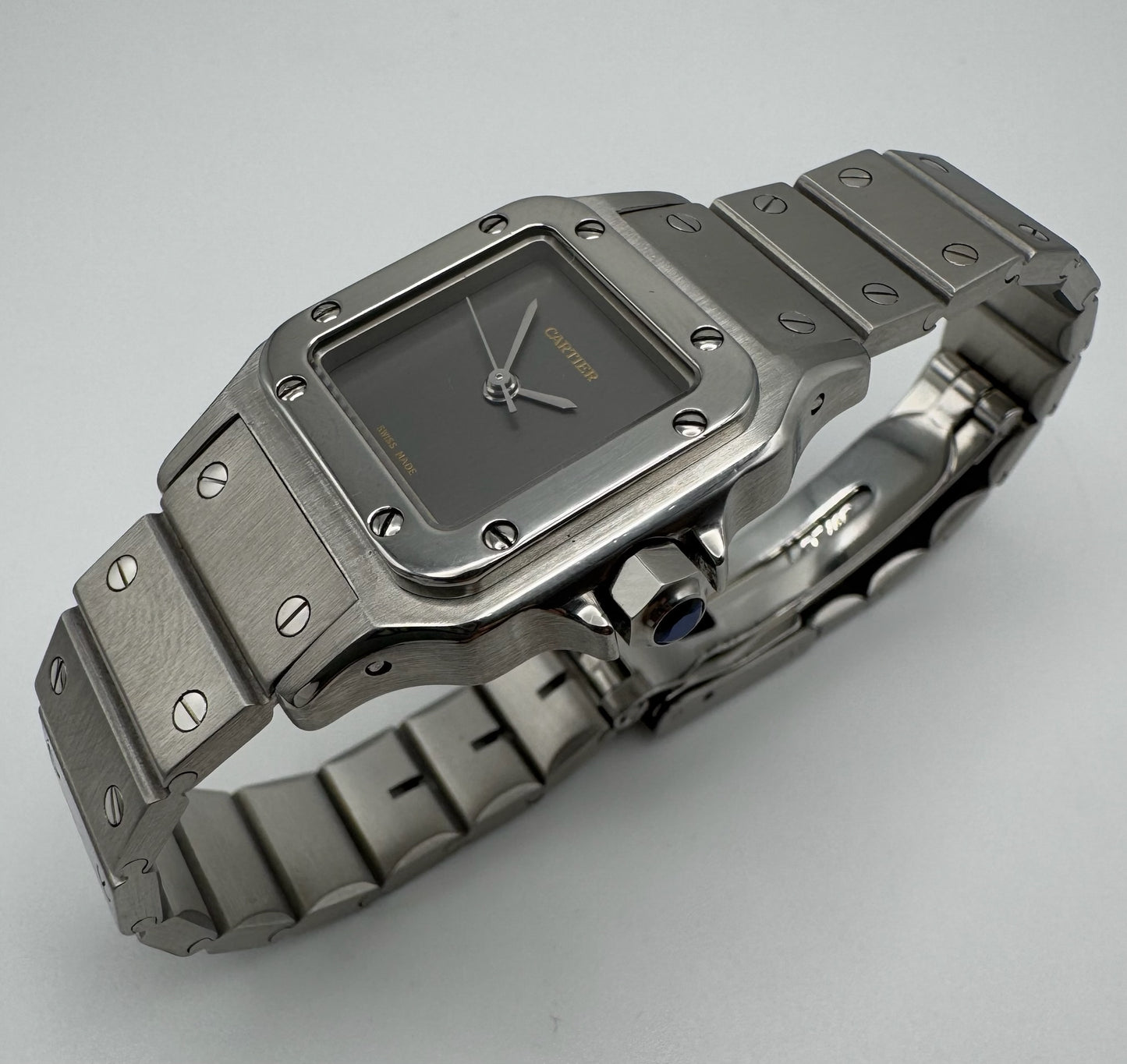 Cartier Santos Full Steel Ghost Dial Automatic (Mint)