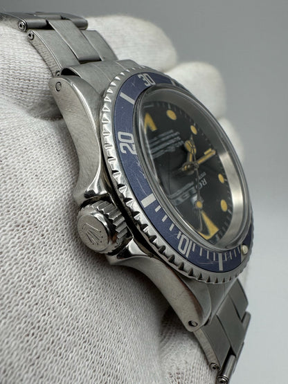 Rolex Submariner 5512 No Date Full Steel Pumpkin Patina Lavender Insert 1968 (Serviced)