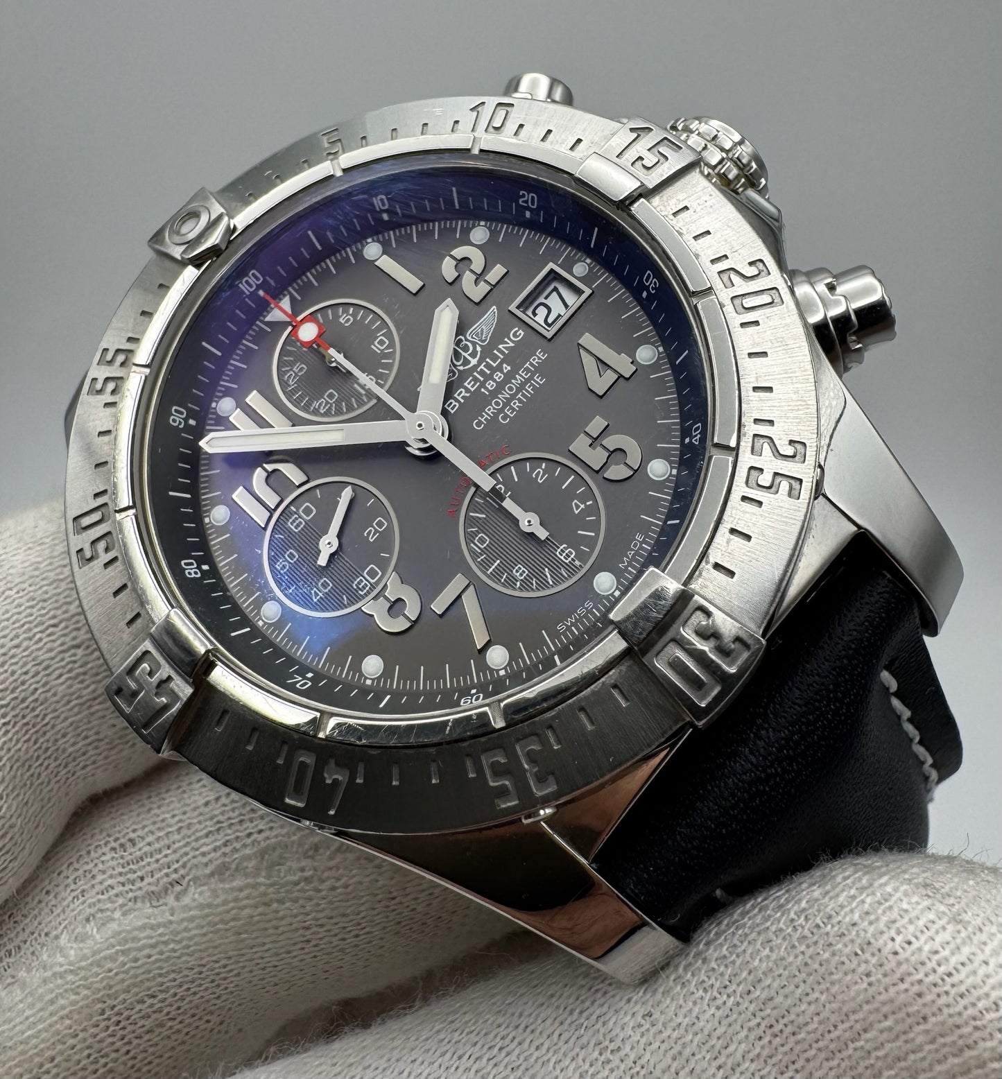Breitling Avenger Skyland Steel Grey Dial (Unpolished)
