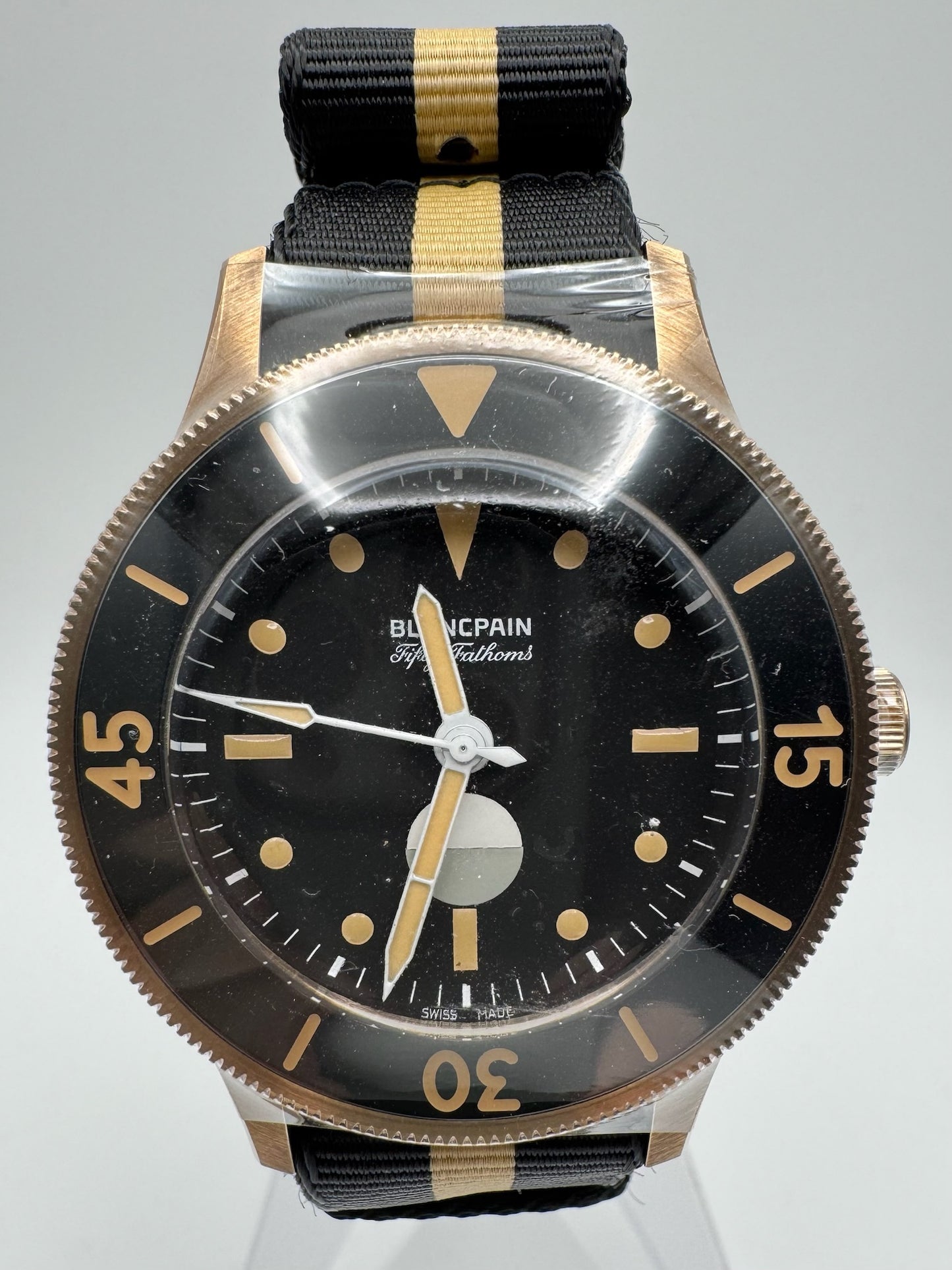 Blancpain Fifty Fathoms Mil-Spec L.E. 70th Anniversary Act 3 Bronze Gold 2024 (Unworn/Full-Set)