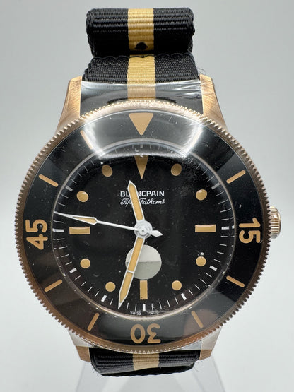 Blancpain Fifty Fathoms Mil-Spec L.E. 70th Anniversary Act 3 Bronze Gold 2024 (Unworn/Full-Set)