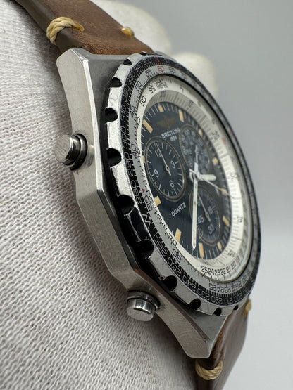 Breitling Jupiter Pilot Navitimer Jupiter Pilot Quartz Blue Tritium Dial Very Rare (Unpolished)