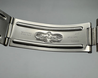 Rolex Explorer II Polar “Chicchi Di Mais” Full Steel 1990 Porcelain Dial Yellow Patina (Serviced)