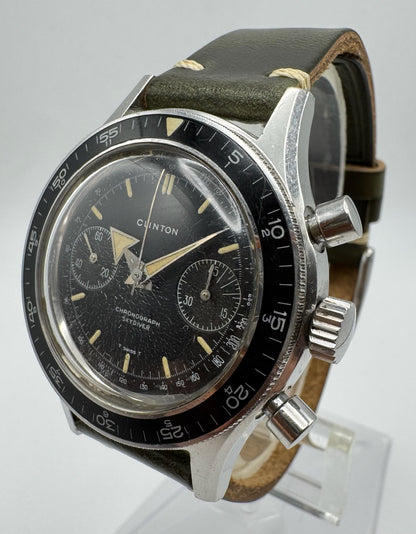 Clinton Skydiver Chronograph Broad Arrow