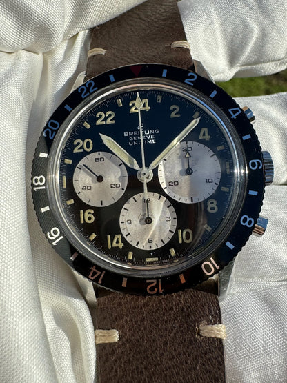 Breitling Unitime Co-Pilot Vintage Steel