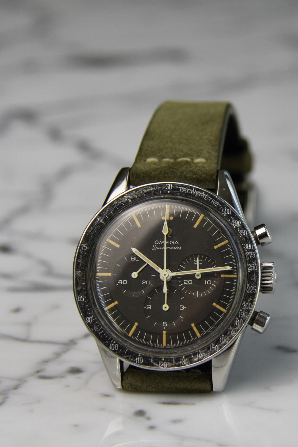 Omega Speedmaster “Ed White” Cal. 321 Tropical Dial Heavy Patina (Serviced)