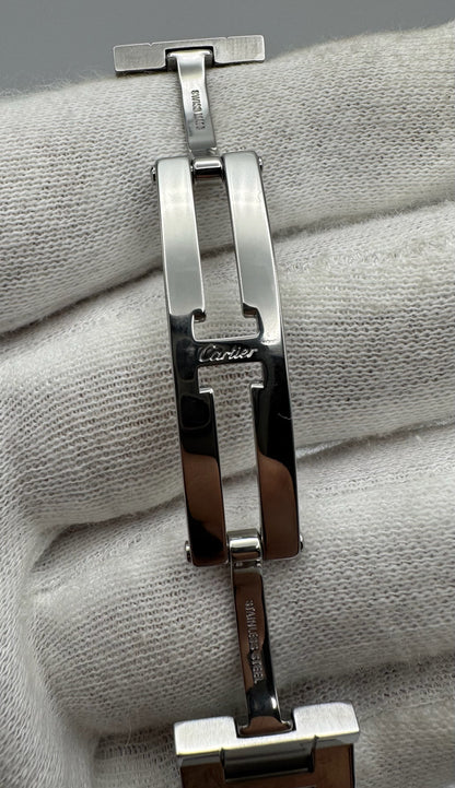Cartier Tank Solo Full Steel Silver Dial (Mint)