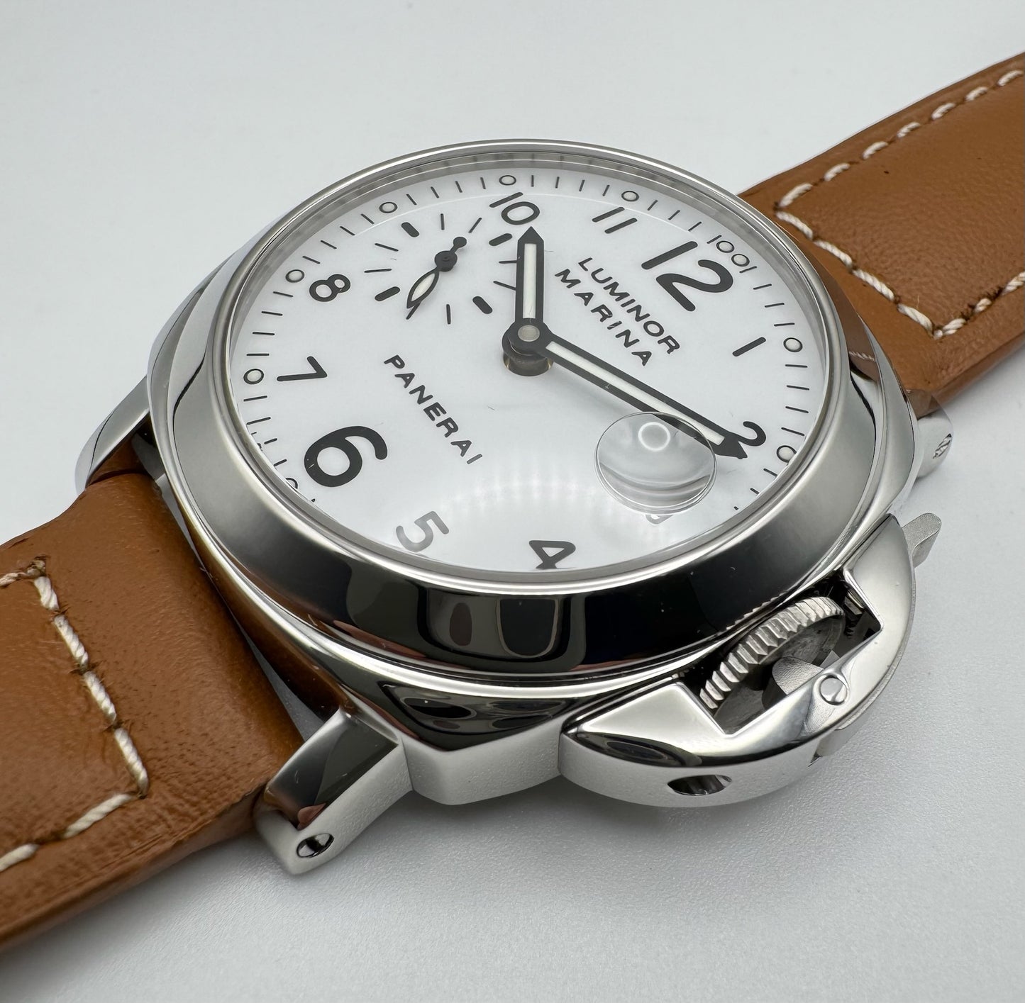 Panerai Luminor Marina 40 PAM49 Automatic White Dial (Mint)