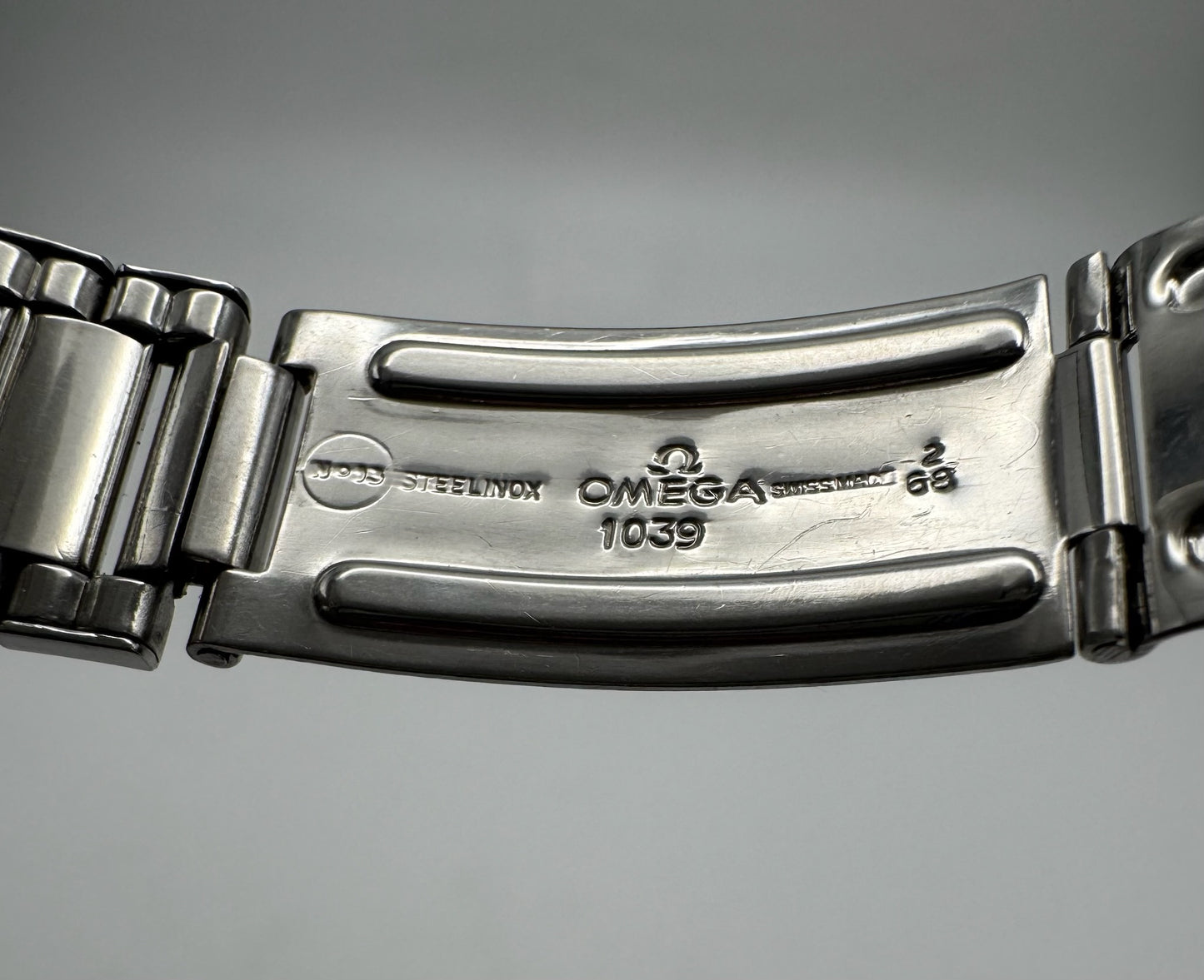 Omega Speedmaster Professional Moonwatch Chronograph Cal. 321 Full Steel Heavy Patina Original Owner 1965 (Unpolished)