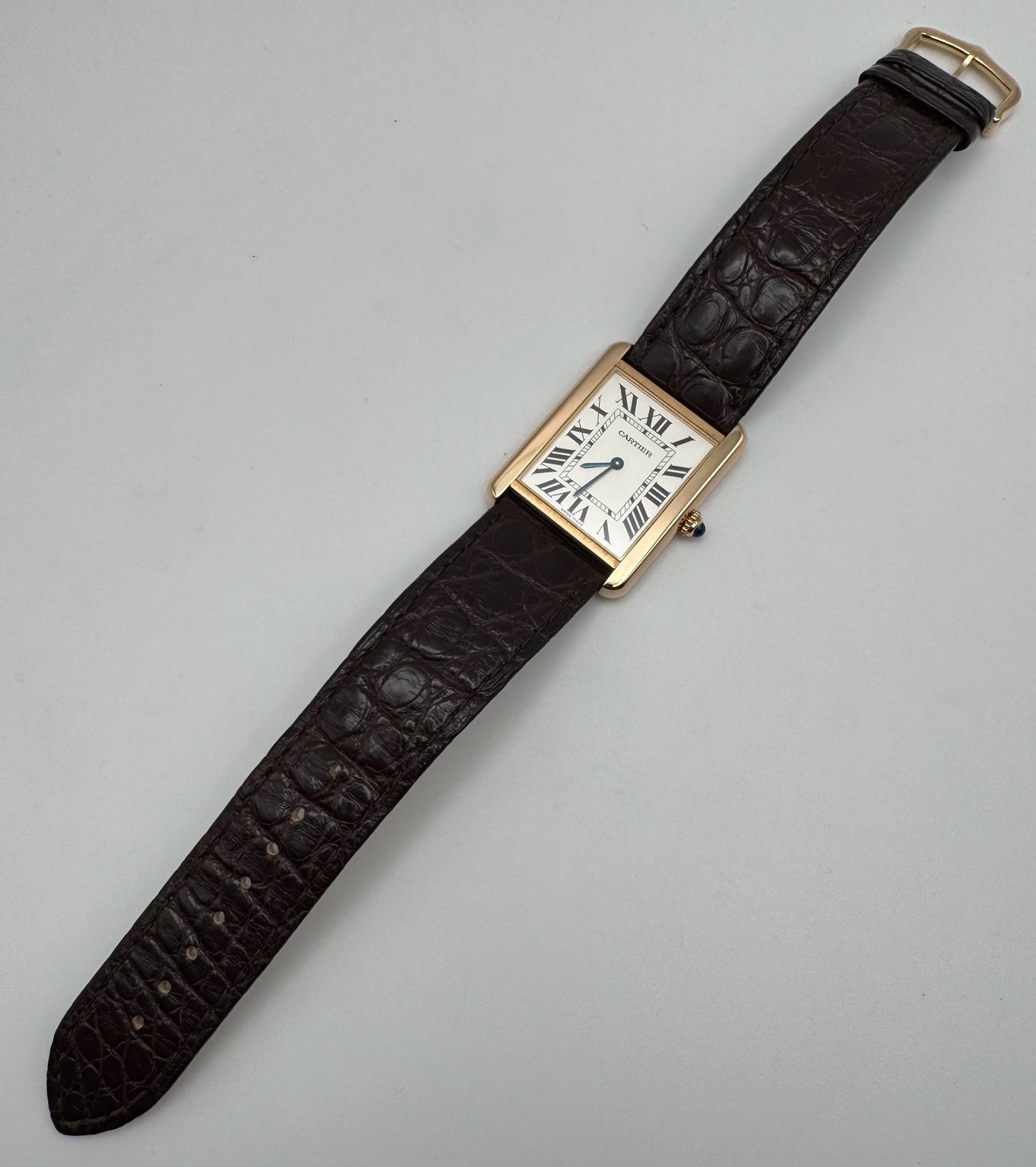 Cartier Tank Solo Large Size Rose Gold 2018 (Full-Set/Mint)