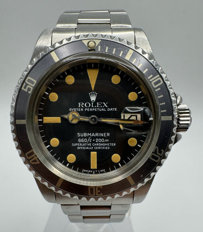 Rolex Submariner 1680 Heavy Patina (Unpolished/Full-Set)