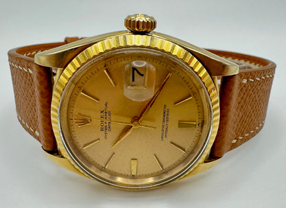 Rolex Datejust 36 with Champagne Door Stop Dial