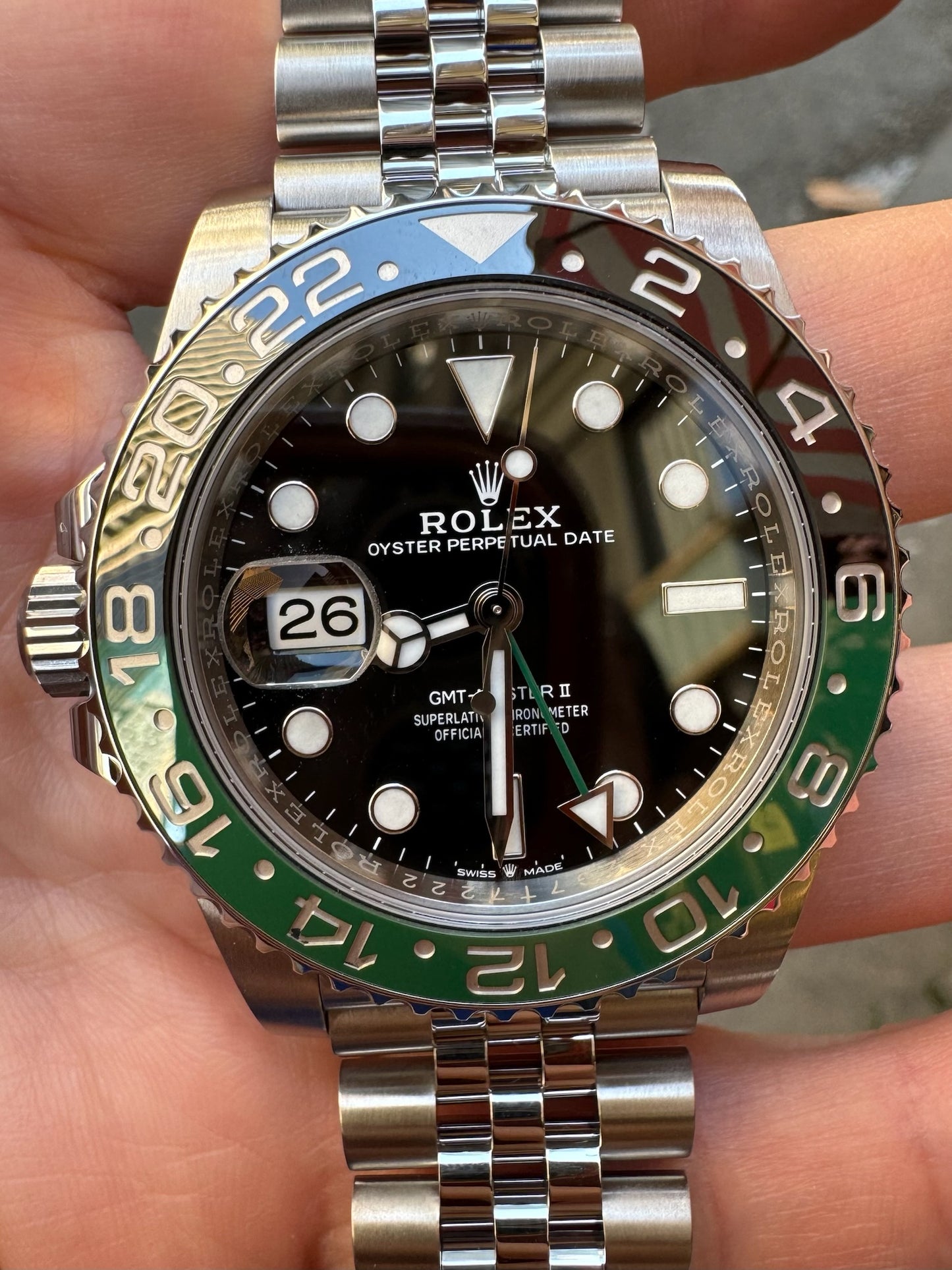 Brand New Rolex GMT-Master II “Sprite”