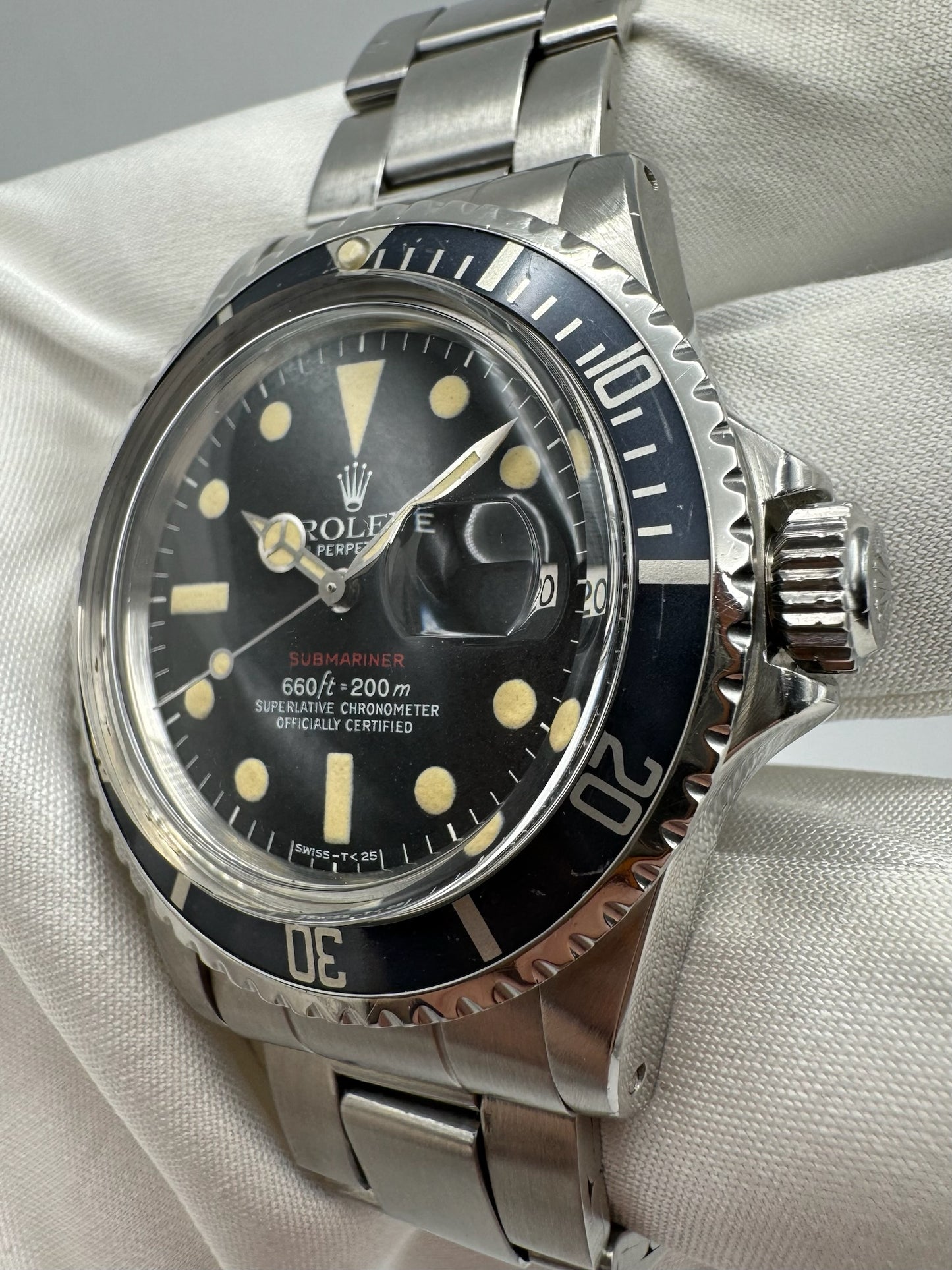 Rolex Submariner 1680 Red Mark VI Stunning Patina