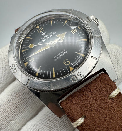 Pronto Submersible Skin Diver Steel Auto Broad Arrow 1960