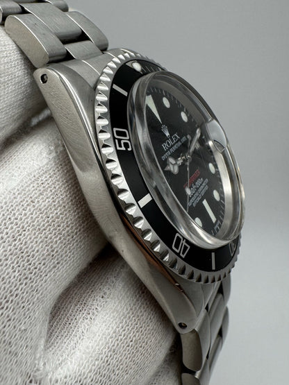Rolex Submariner Date 1680 Red Very Rare “SWISS” Only Service Dial 1971