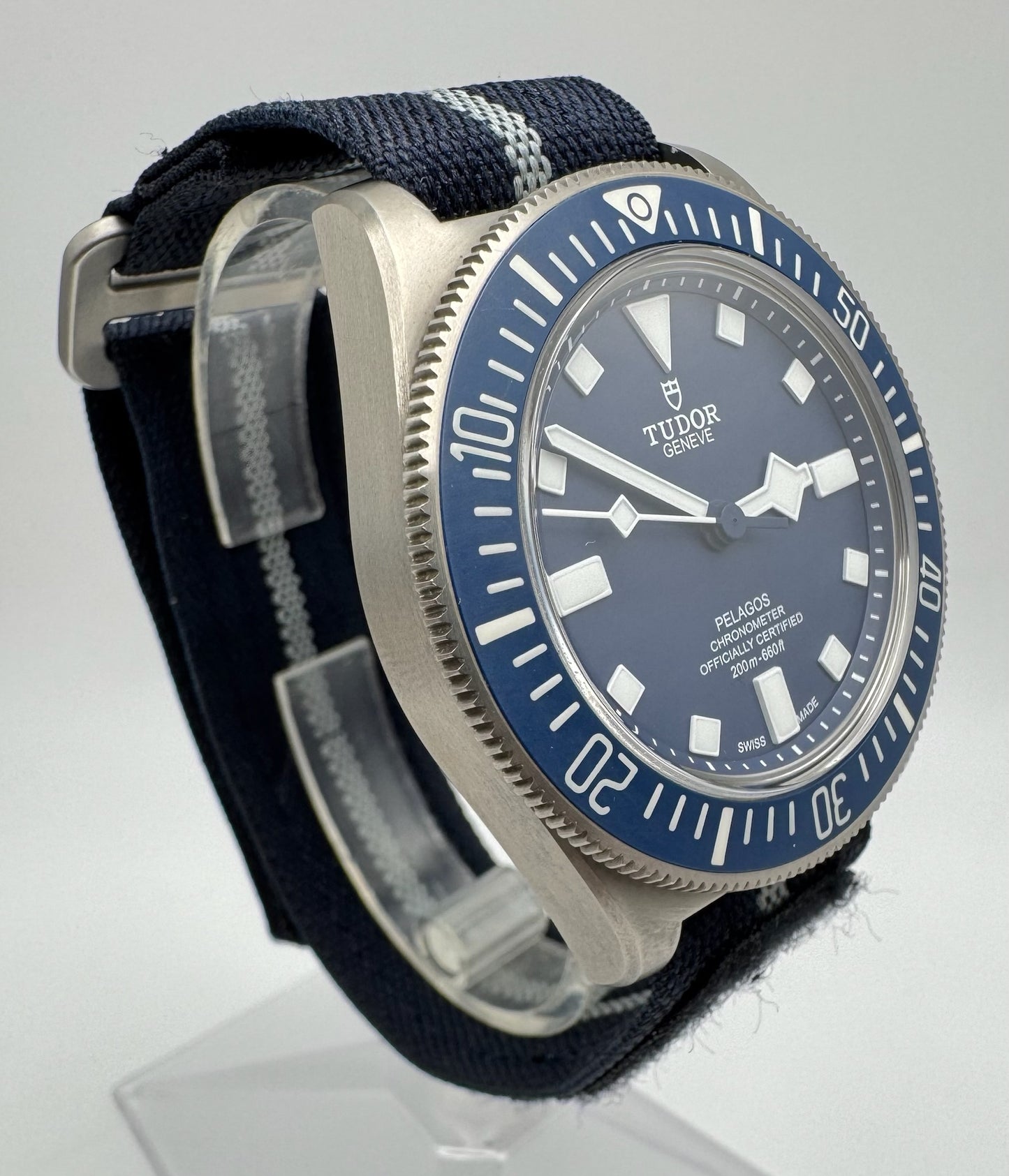 Tudor Pelagos Titanium Blue Dial 2022 (Full-Set/Unpolished)