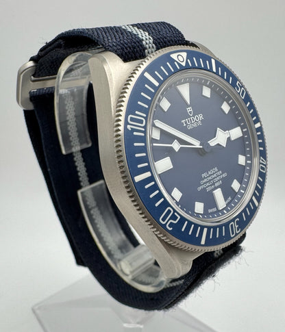 Tudor Pelagos Titanium Blue Dial 2022 (Full-Set/Unpolished)