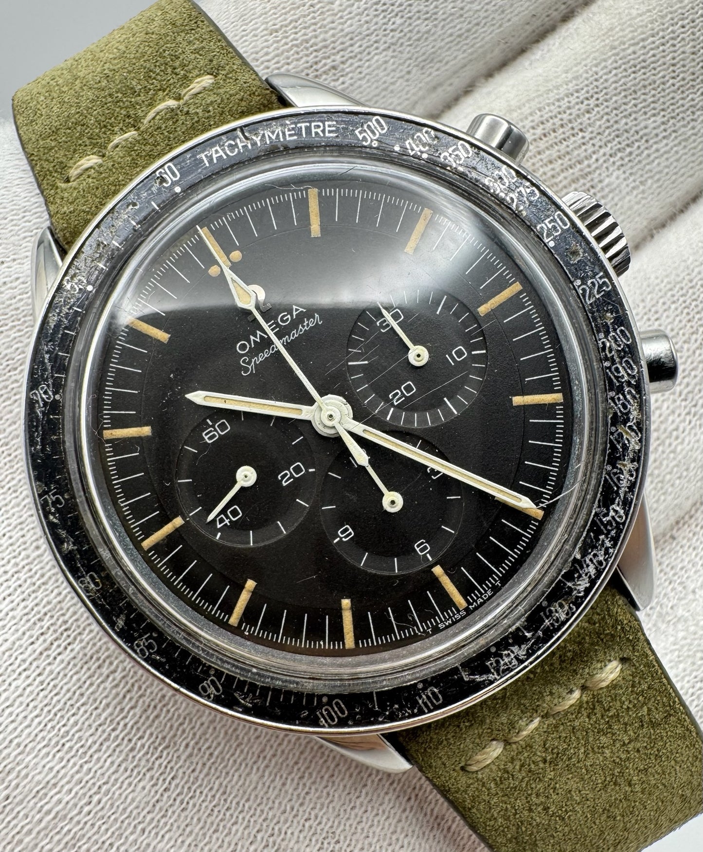 Omega Speedmaster “Ed White” Cal. 321 Tropical Dial Heavy Patina (Serviced)