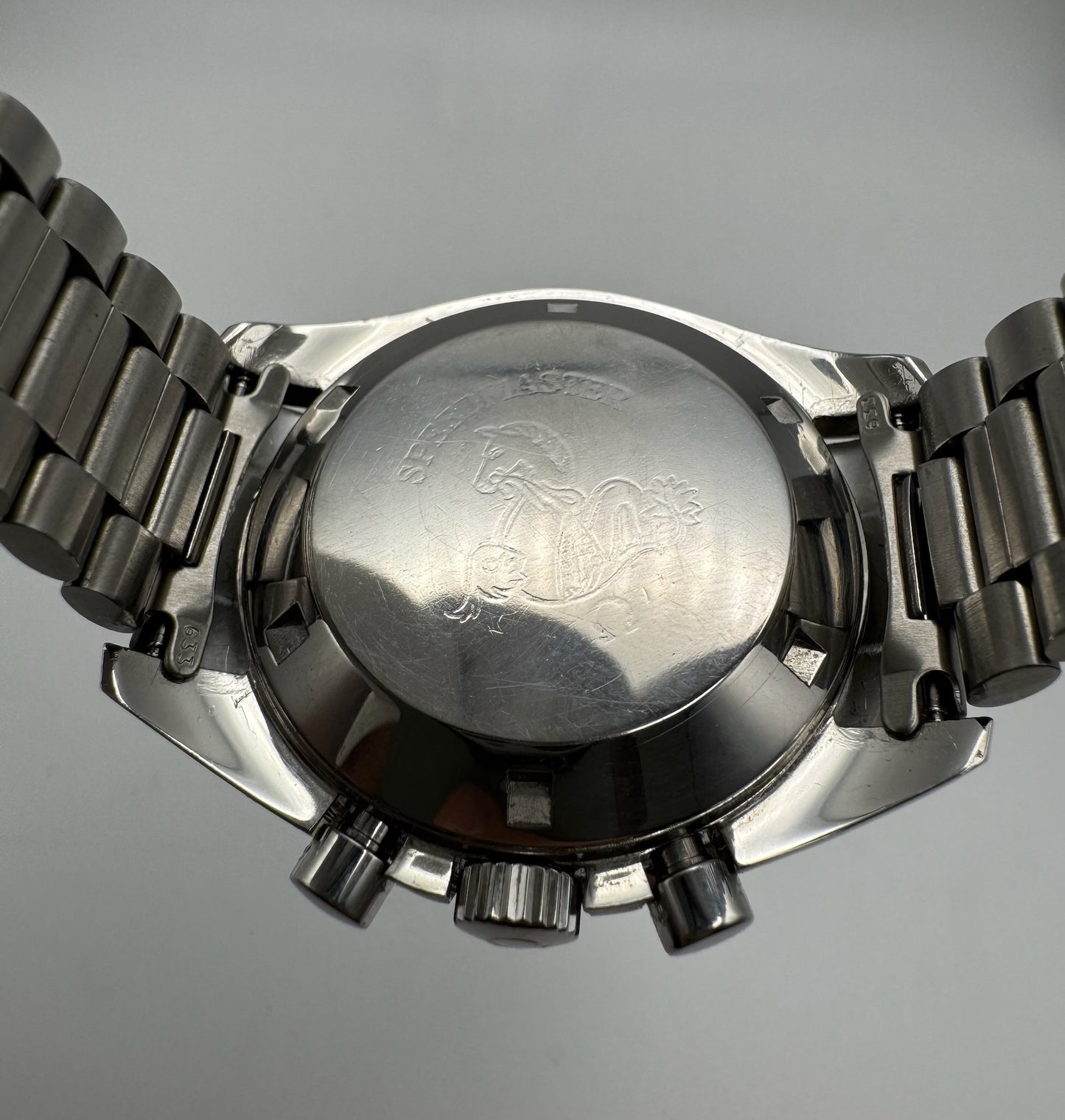 Omega Speedmaster Professional Moonwatch Full Steel Tritium Nice Patina Top Condition 1969