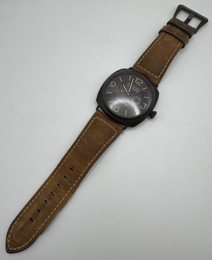 Panerai Radiomir Marina Militare 47 PAM339 Brown Composite Case 8 Days Brown Dial Ltd Edition 1500pcs