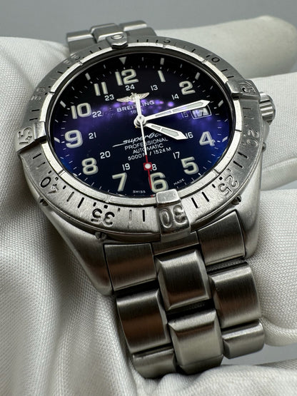 Breitling Superocean Black Dial 41