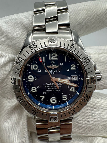 Breitling Superocean Blue Dial