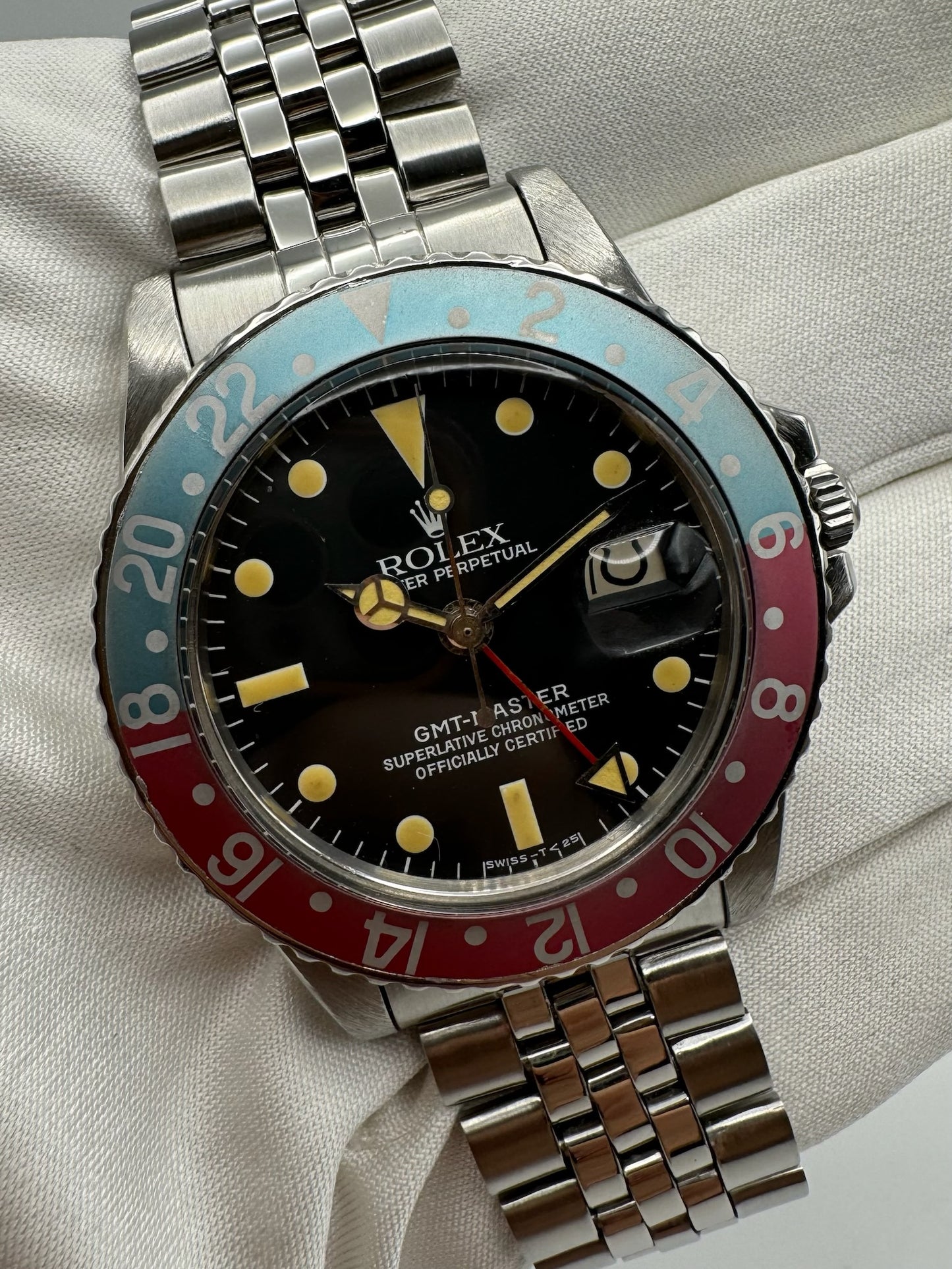 Rolex GMT-Master 1675 with Tritium Dial and Great Patina