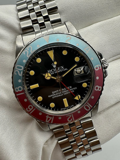 Rolex GMT-Master 1675 with Tritium Dial and Great Patina