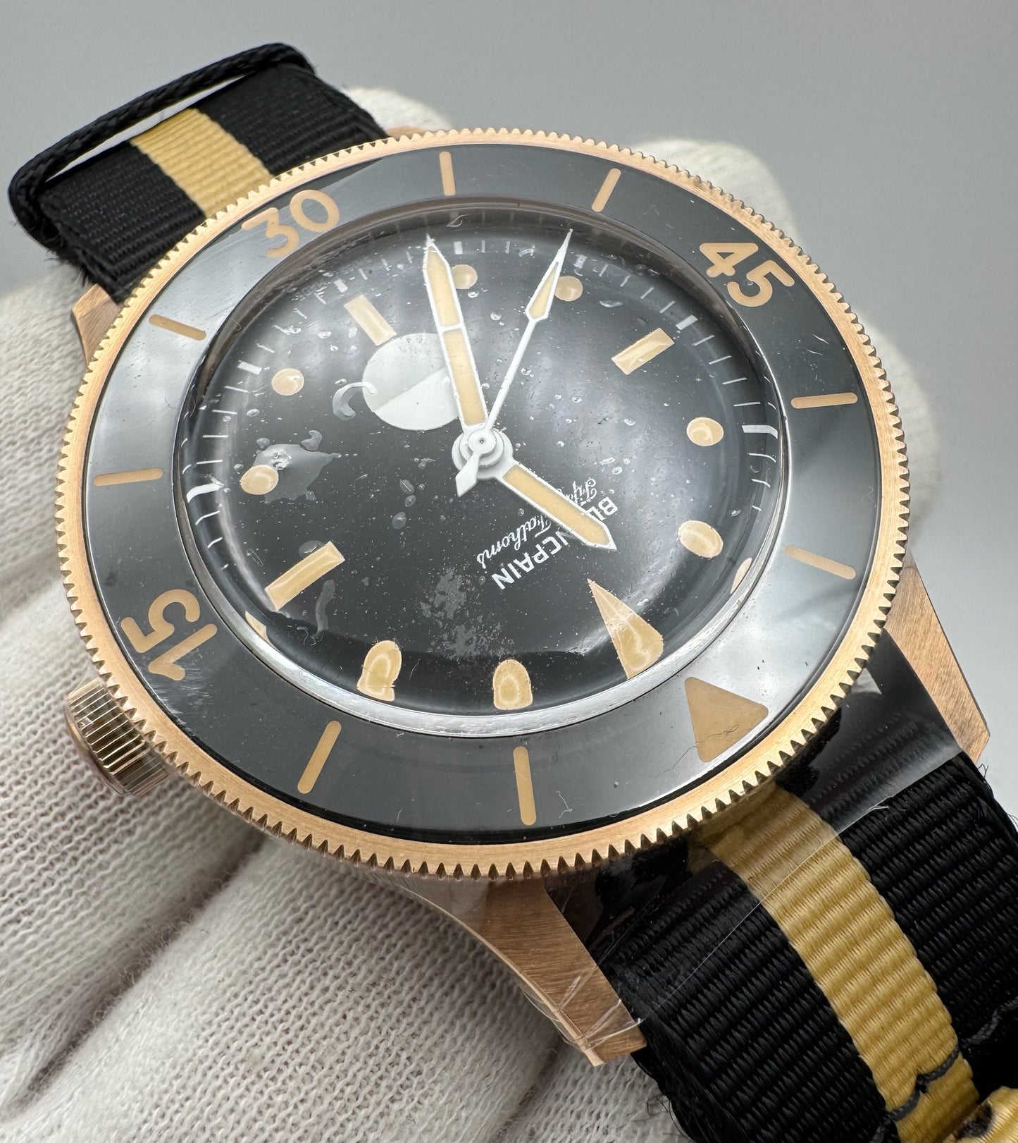 Blancpain Fifty Fathoms Mil-Spec L.E. 70th Anniversary Act 3 Bronze Gold 2024 (Unworn/Full-Set)