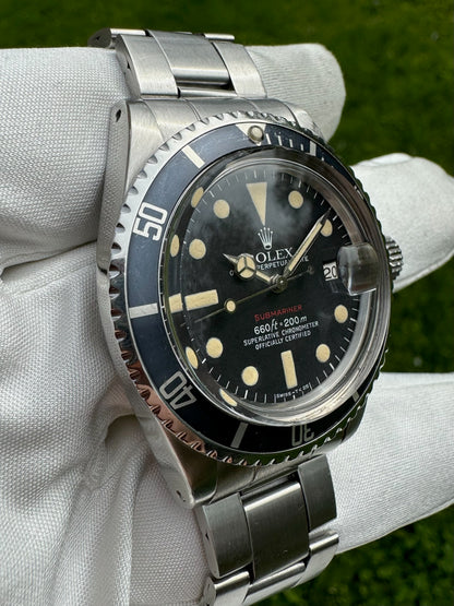 Rolex Submariner 1680 Red Mark VI Stunning Patina