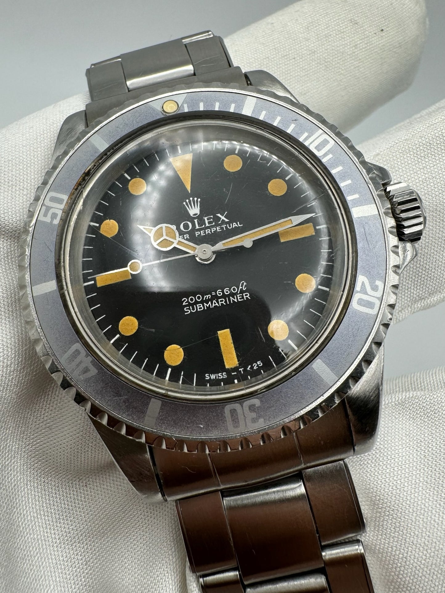 Rolex Submariner No Date Meters First Pumpkin Patina