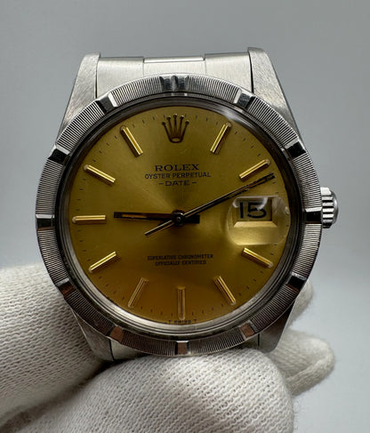 Rolex Oyster Perpetual Date 34 Full Steel Oyster 1980 (Mint/Serviced)