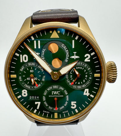 IWC Big Pilot Perpetual Calendar Spitfire Bronze #001/250 Limited (Full-Set/Warranty)