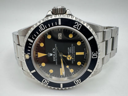 Rolex Sea-Dweller 16660 Matte Dial Heavy Patina 1981 (Full-Set/Unpolished)