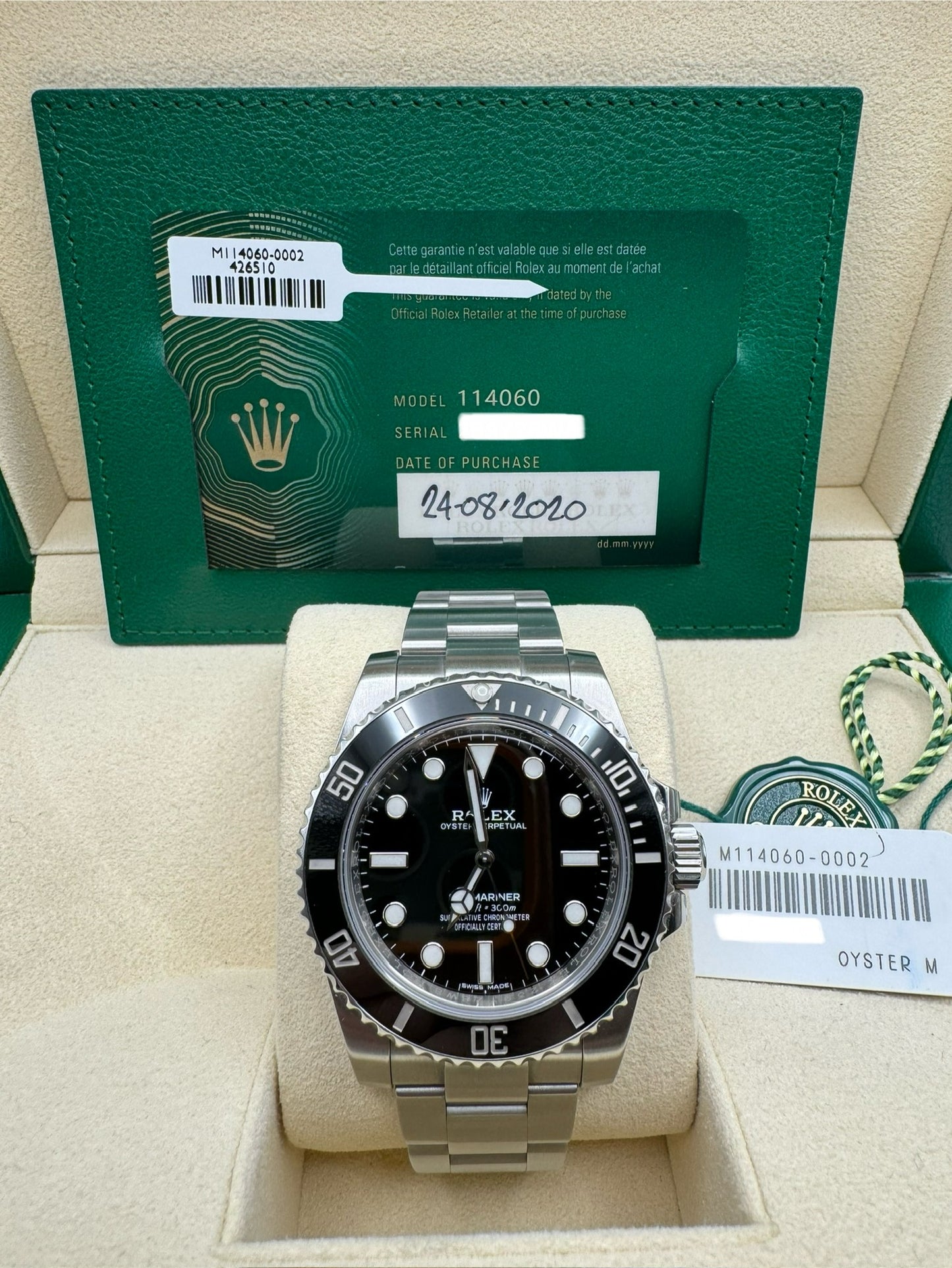 Rolex Submariner No Date (Full-Set)