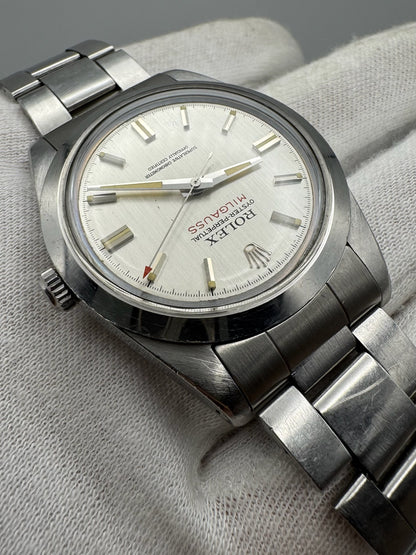 Rolex Milgauss 1019 Full Steel Silver Dial 1970 (Unpolished/Serviced)