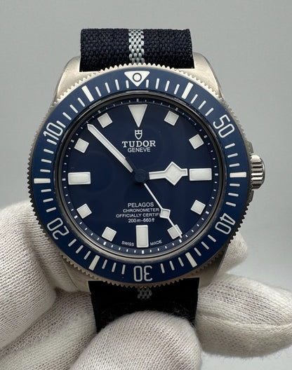 Tudor Pelagos Titanium Blue Dial 2022 (Full-Set/Unpolished)